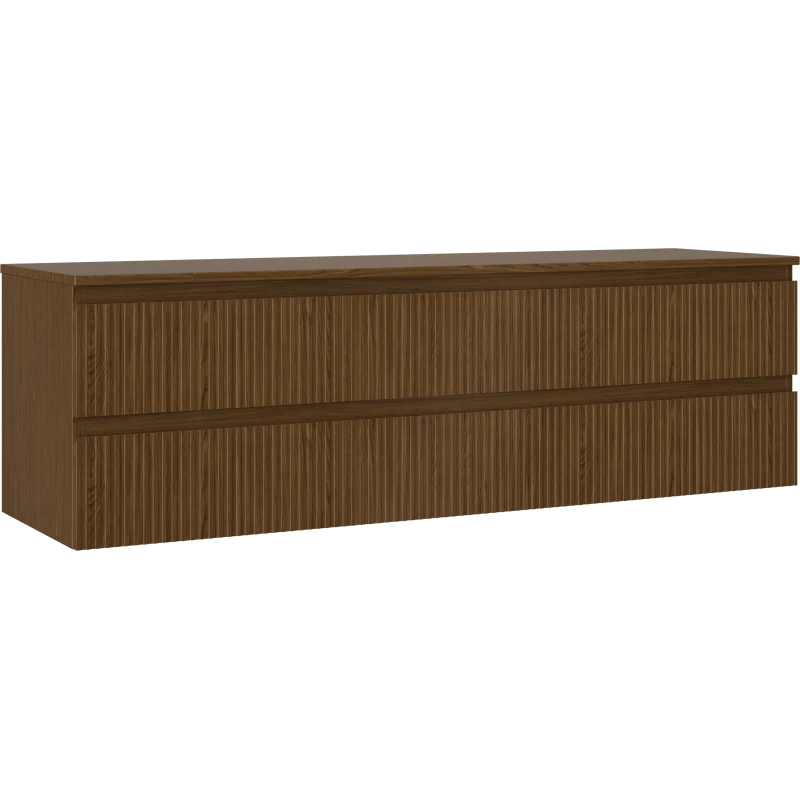 Servantskap 160 cm, Valnøtt, 2 Skuffer, Mexen Rivel – 91A20-16047-2-BFFC86
