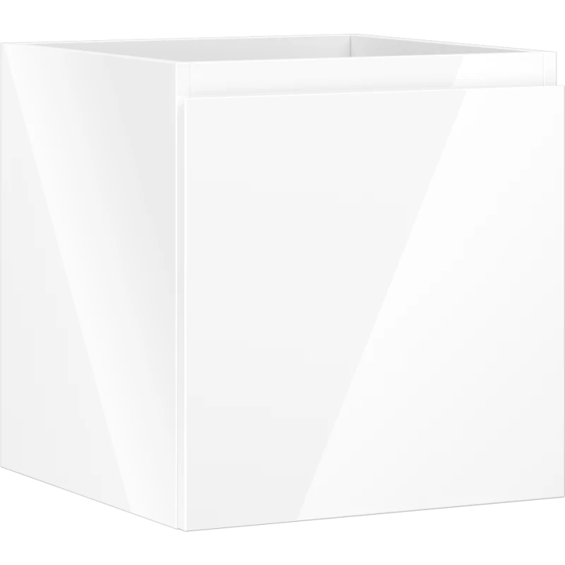 Servantskap 45 cm, Hvit Høyglans, 1 Skuff, Mexen Orio – 91A10-04547-1-BF00
