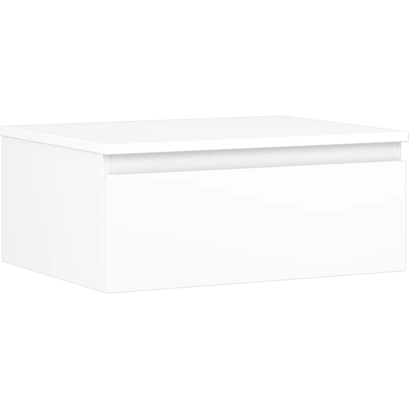 Servantskap 60 cm, Hvit Matt, 1 Skuff, Mexen Orio – 91A10-06023-1-BFC01