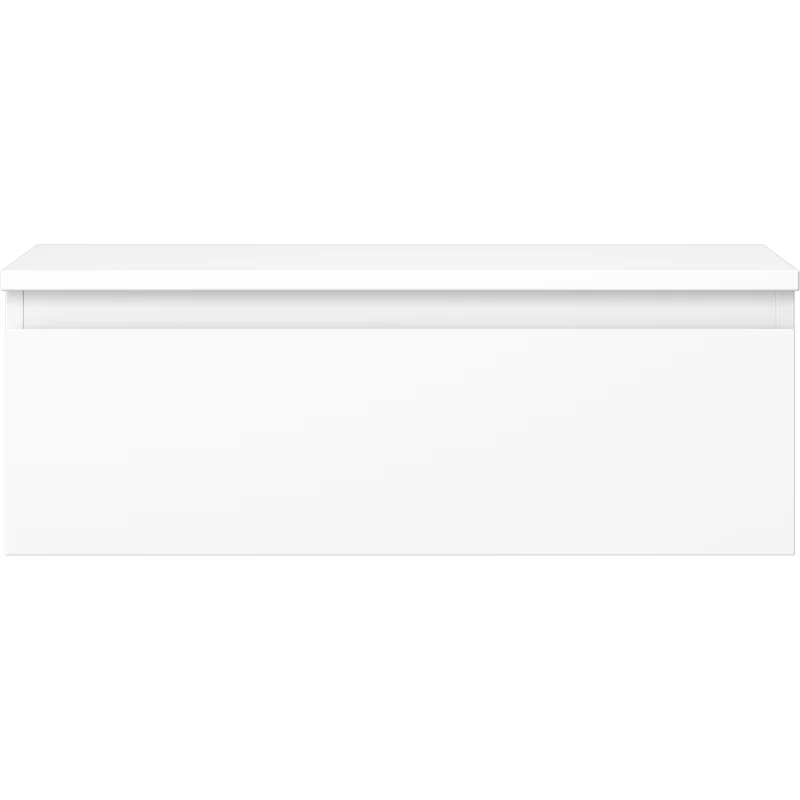 Servantskap 70 cm, Hvit Matt, 1 Skuff, Veggmontert, Mexen Orio – 91A10-07023-1-BFC01