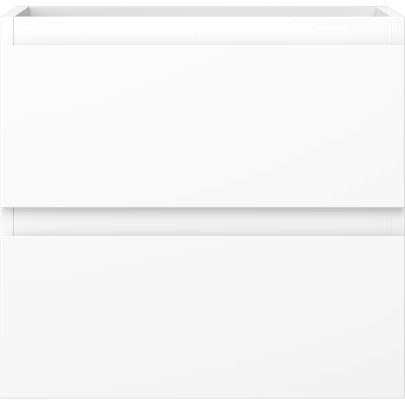 Servantskap 50 cm, Hvit Matt, 2 Skuffer, Mexen Orio – 91A10-05047-2-BFF01