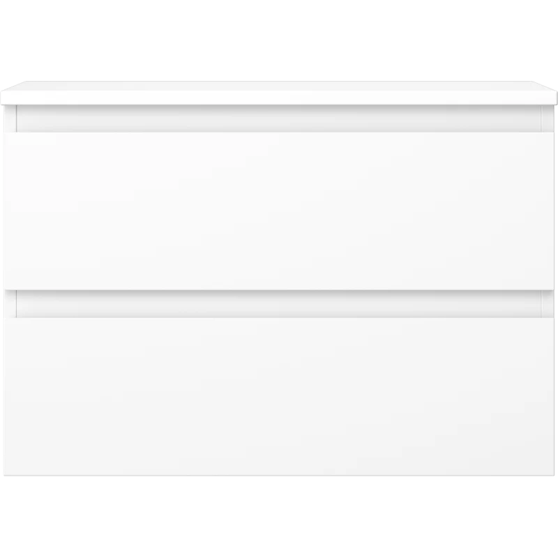 Servantskap 70 cm, Hvit Matt, 2 Skuffer, Mexen Orio – 91A10-07047-2-BFFC01