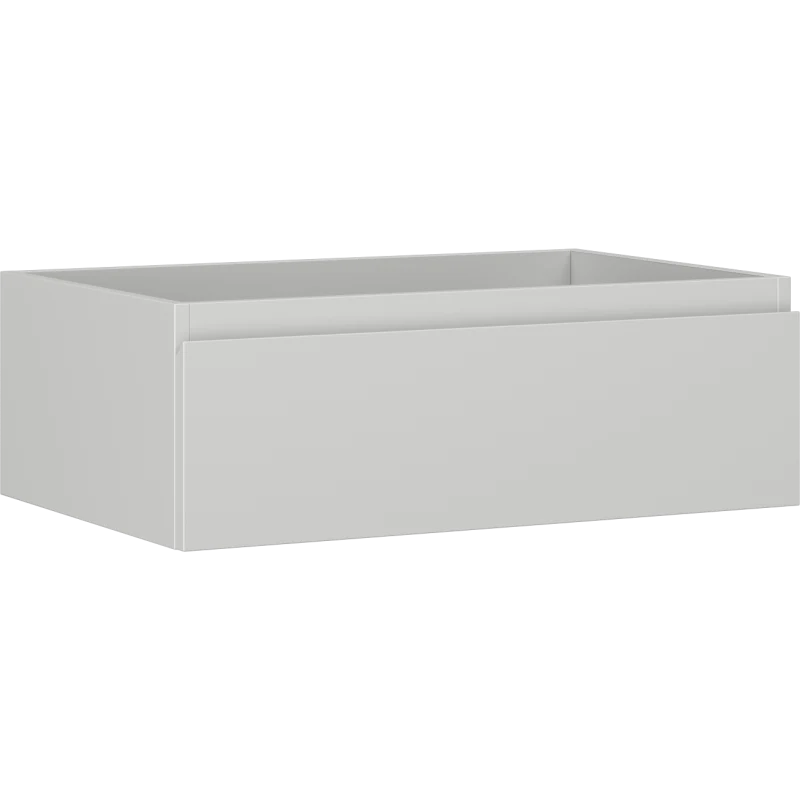 Servantskap 70 cm, Grå Matt, 1 Skuff, Glatt Front, Mexen Orio – 91A10-07023-1-BF62