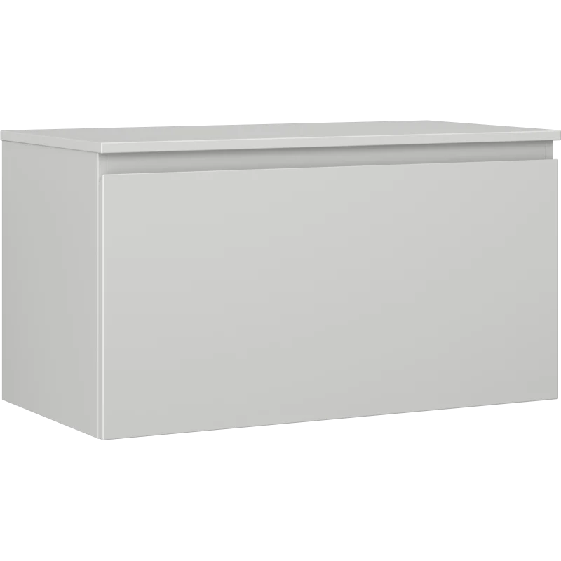 Servantskap 90 cm, Grå Matt, 1 Skuff, Mexen Orio – 91A10-09047-1-BFC62