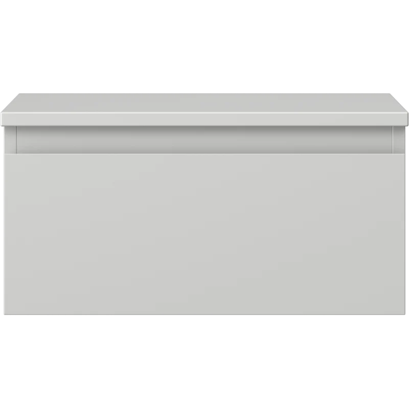 Servantskap 50 cm, Grå Matt, 1 Skuff, Veggmontert, Mexen Orio – 91A10-05023-1-BFC62