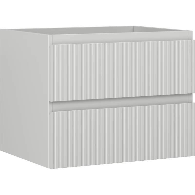 Servantskap 60 cm, Grå Matt, 2 Skuffer, Mexen Rivel – 91A20-06047-2-BFF62