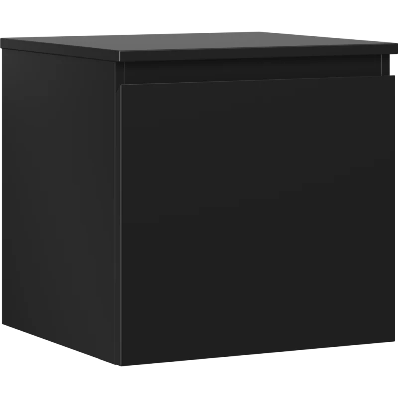 Servantskap 50 cm, Svart Matt, 1 Skuff, Mexen Orio – 91A10-05047-1-BFC71