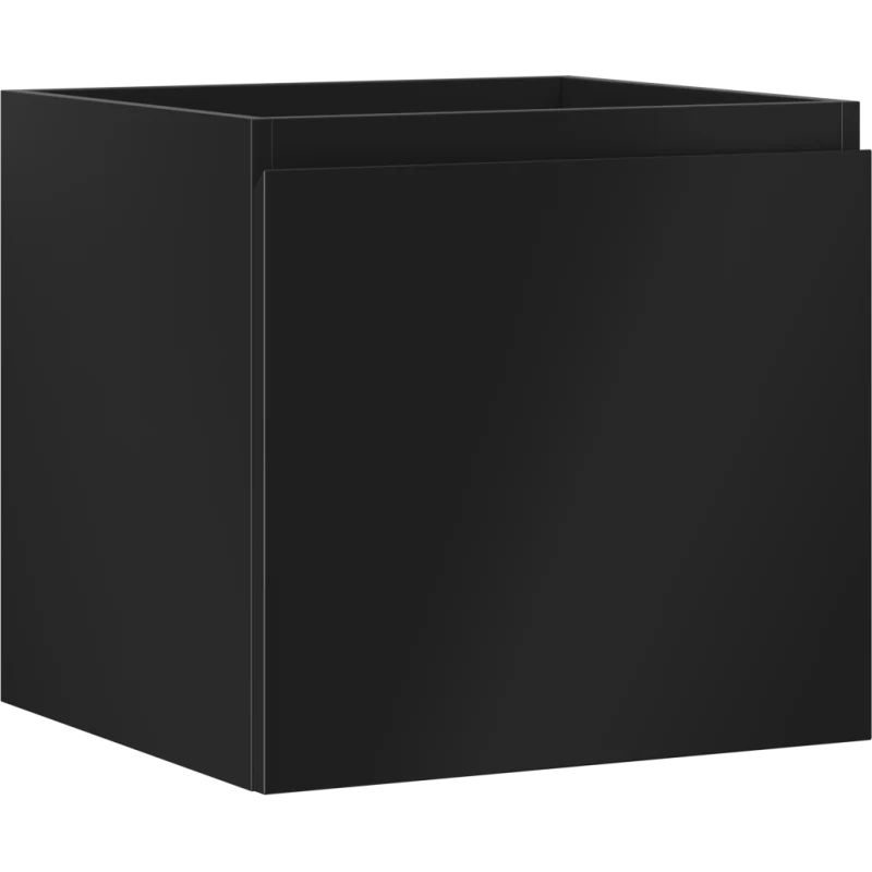 Servantskap 50 cm, Svart Matt, 1 Skuff, Mexen Orio – 91A10-05047-1-BF71