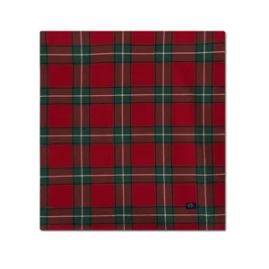 CHECKED COTTON OXFORD TABLECLOTH