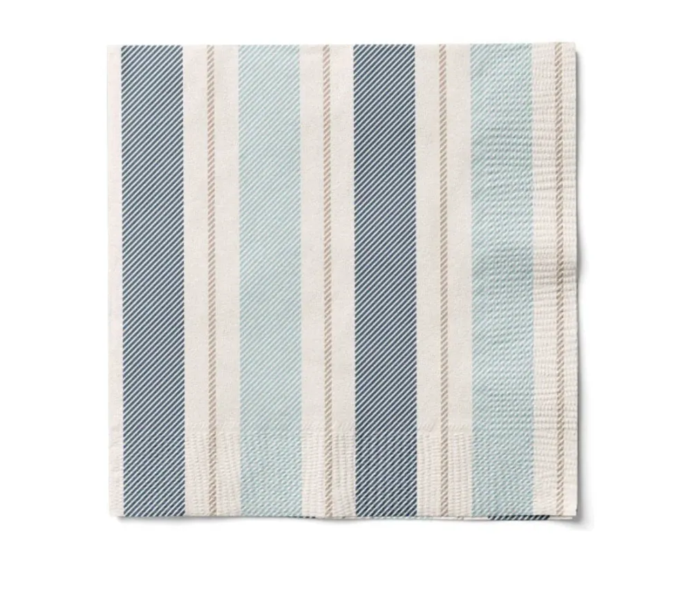 Servietter Nordic blue - 20 stk