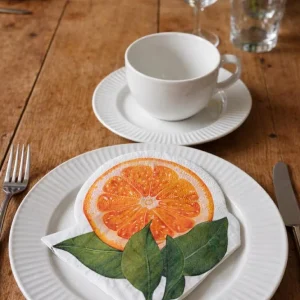 Servietter Oransje - 12 stk