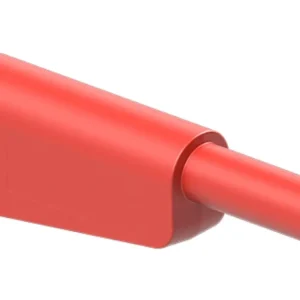 Isolasjon bananplugg KT-SL-4-39 Ø4mm RUBIN 1mm ledning. t/SLQ-4x +SLM-4x