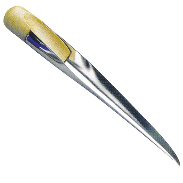 Merlespir 280mm RF stål med treskaft, Rustfritt