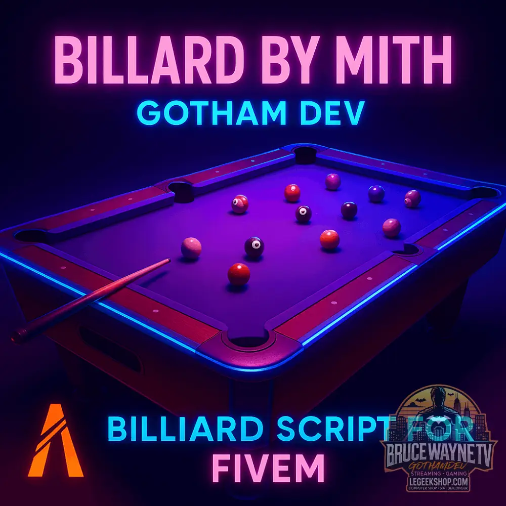 🎱 BILLARD Myth – GothamDEV (Script FiveM) 🎱