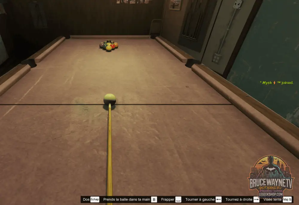 🎱 BILLARD Myth – GothamDEV (Script FiveM) 🎱