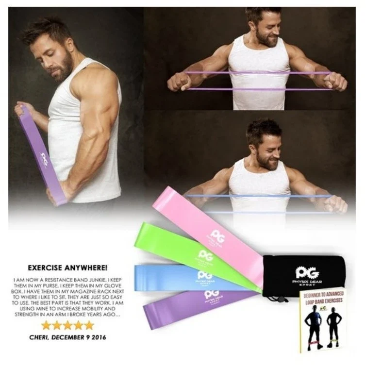 Treningsstrikk Yoga Elastic Crossfit Band