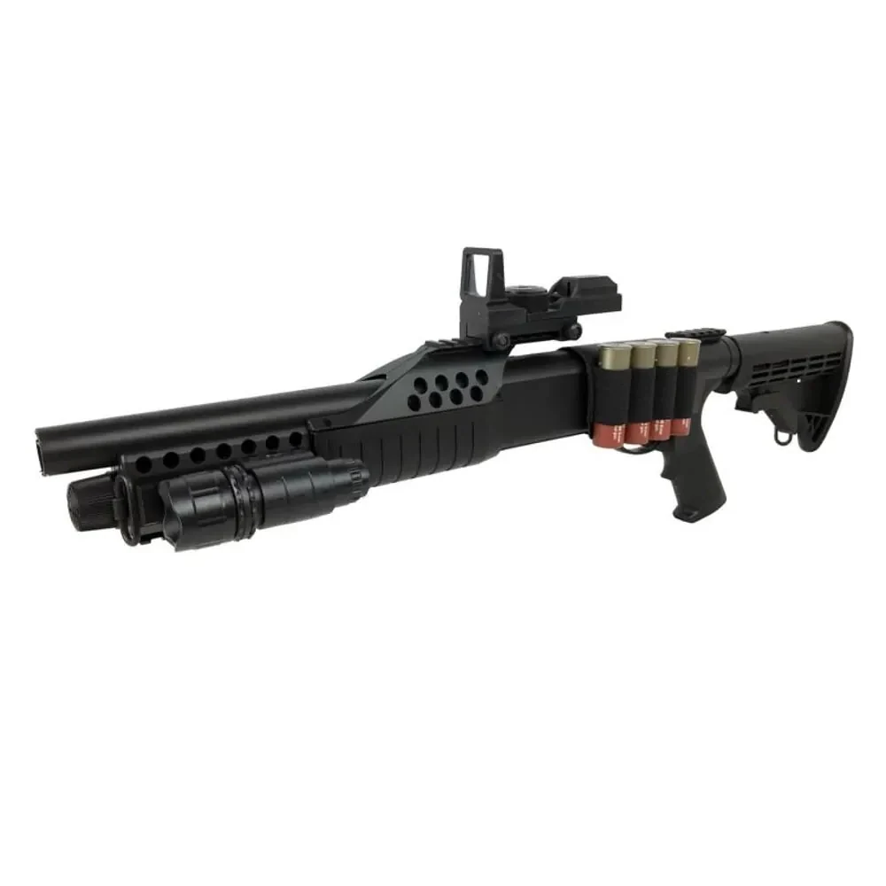 AGM - M180 C2 / M500 Fjærdrevet Softgun Hagle - Lys og Sikte inkludert