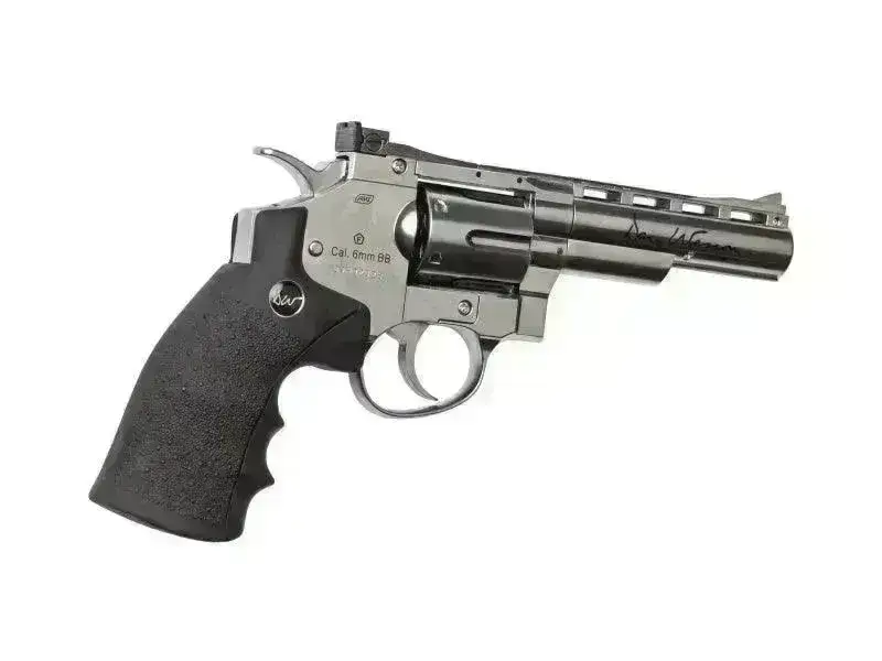 Dan Wesson 4 CO2 Drevet Softgun Revolver - Chrome