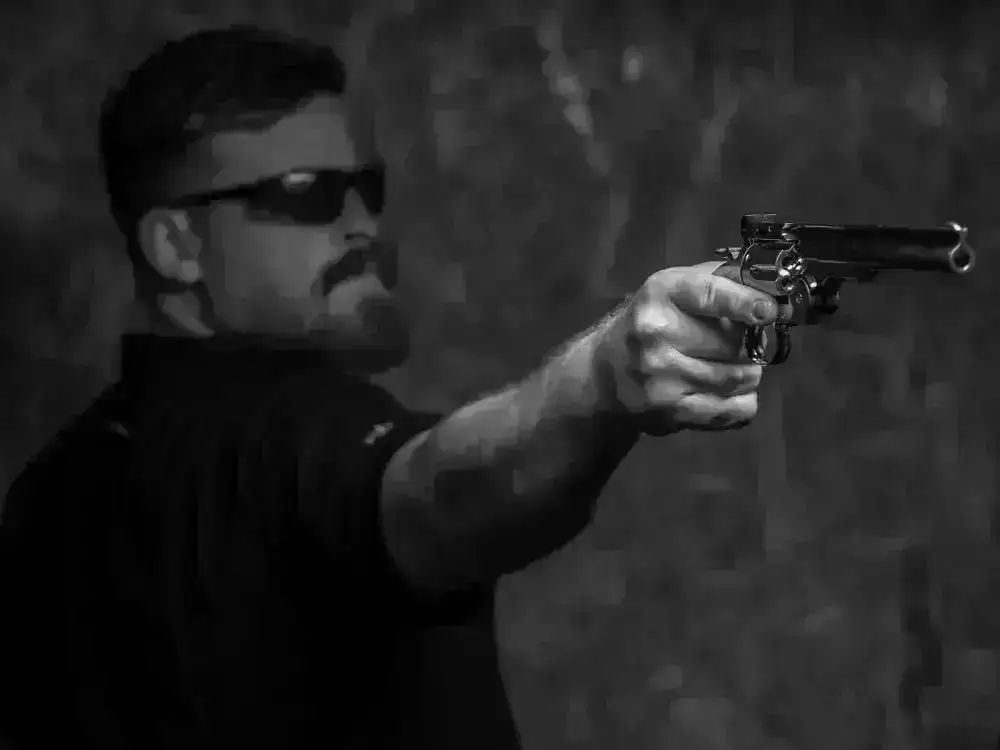 Schofield 6` - 6mm Softgun Revolver Co2 - Silver