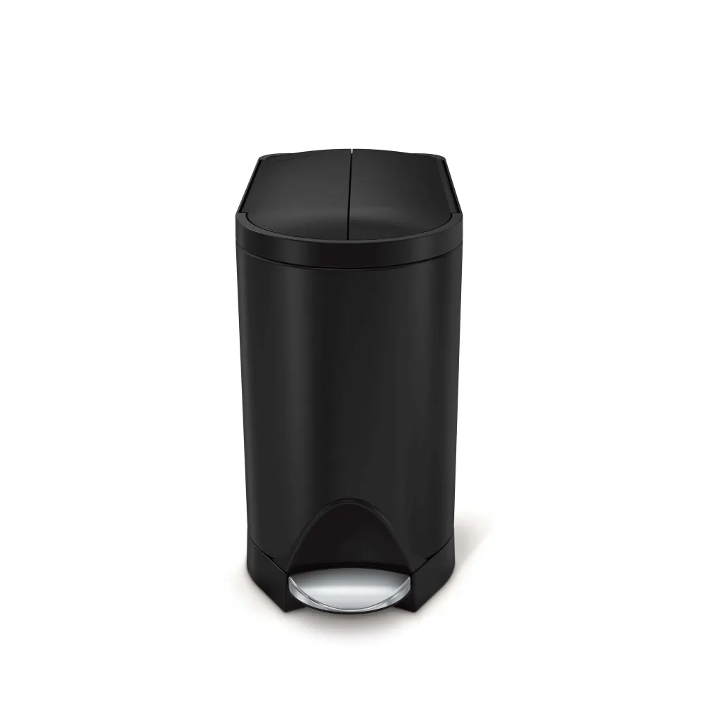 Butterfly pedalbøtte svart 10 L