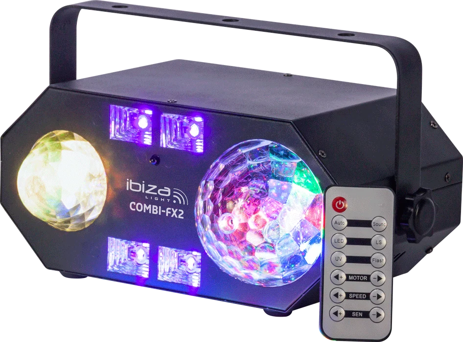 Ibiza Combi FX2 LED Lyseffekt