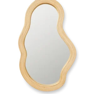 Pond Mirror - Medium - Rattan