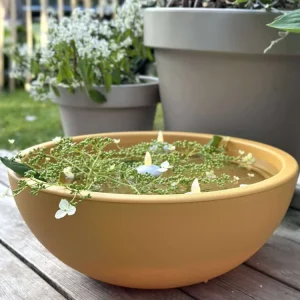 Speilbasseng i resirkulert plast - Yellow