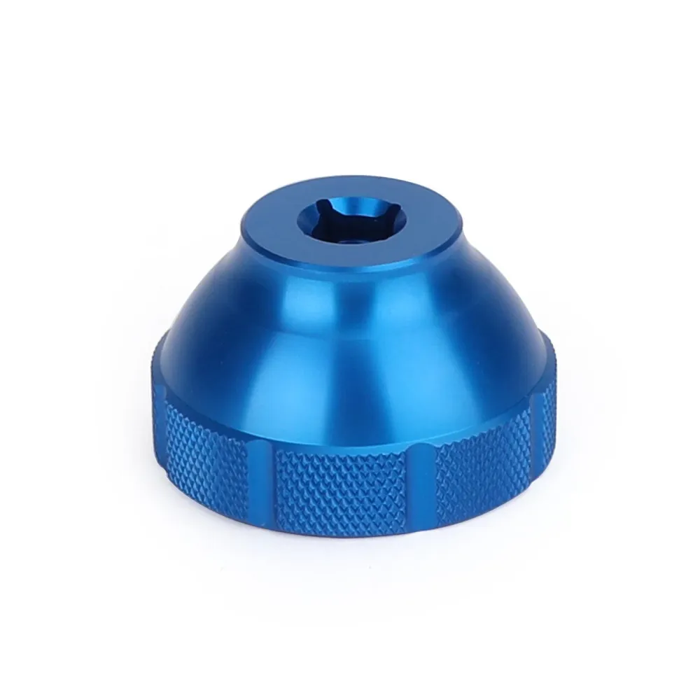 BBT-69.2 16-hakk 44 mm 3/8" Ekstern kranklagerverktøy svart/blå
