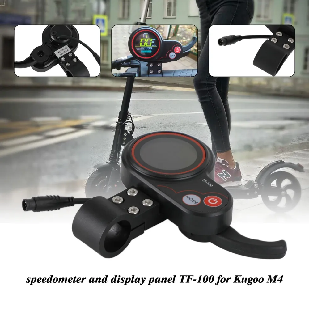 Elektrisk scooter TF-100 48V 20A Display Speedometer Fit Kugoo M4/M4 Pro