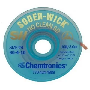Sugetråd no-clean flus blå 2,8mmx3m f/L Pads