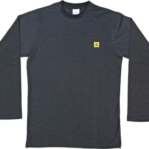T-shirt ESD Mørkegrå lange ærmer 2xl