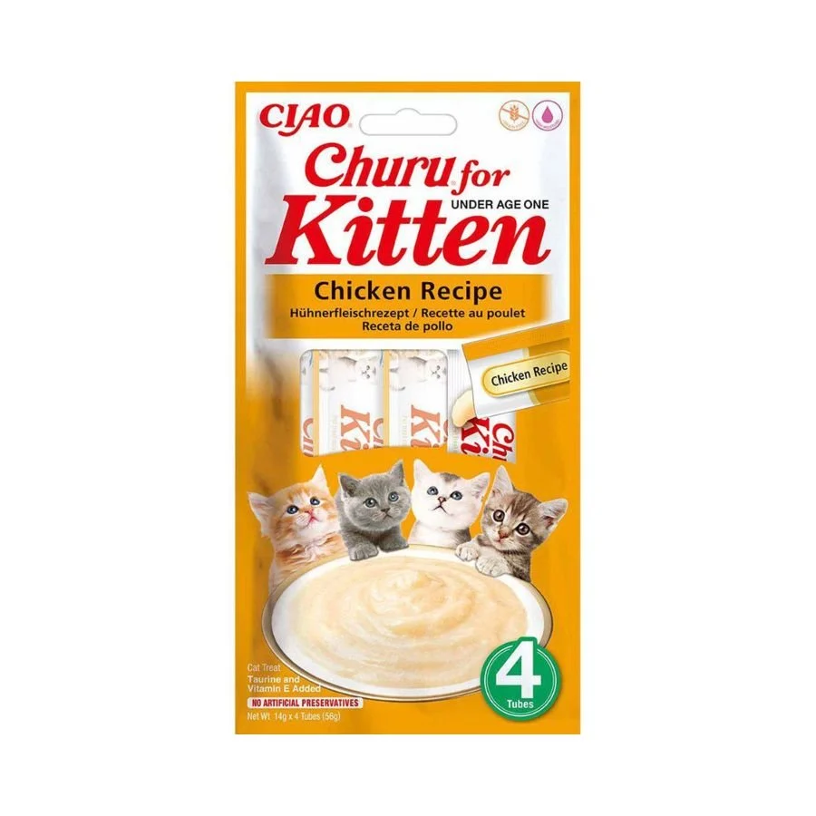 Churu Cat Puree Kitten Chicken