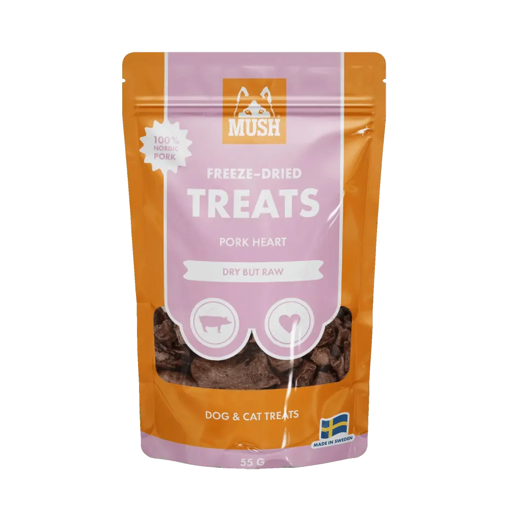 Mush Freeze-Dried Grisehjerte