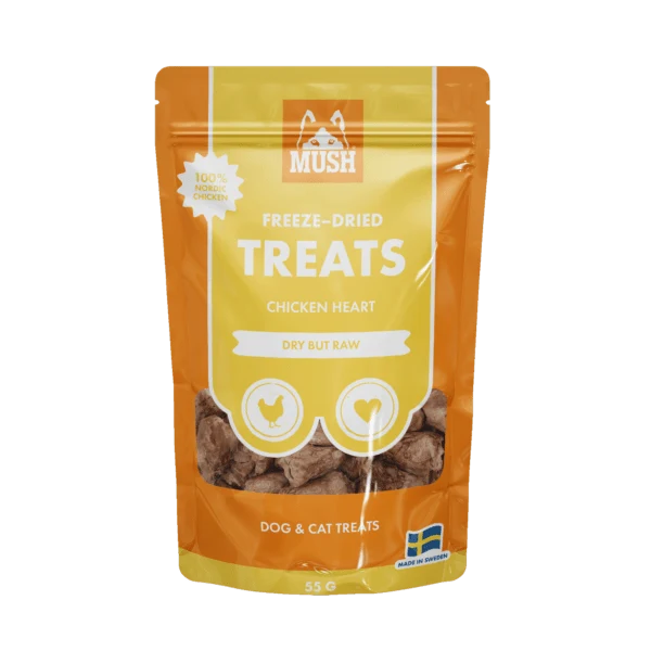 Mush Freeze-Dried Kyllinghjerte