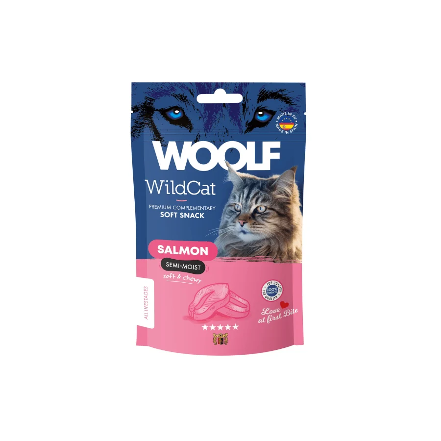 Woolf Wildcat Snacks Salmon