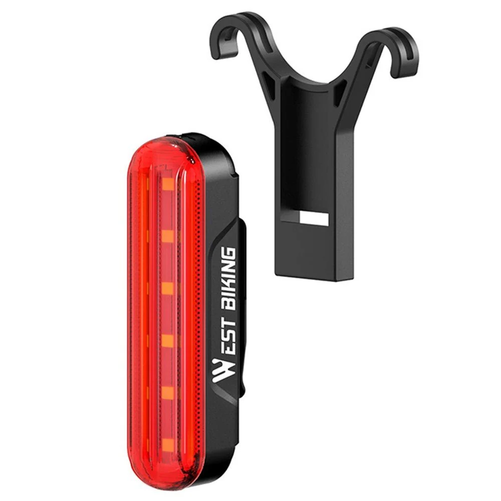 Baklys WEST BIKING LD80-s, bremsesensor, 3 moduser, bremselys