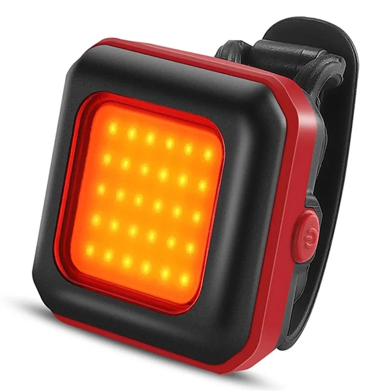 LED-sikkerhetslampe sykkel - Rødt baklys / Rødt lys