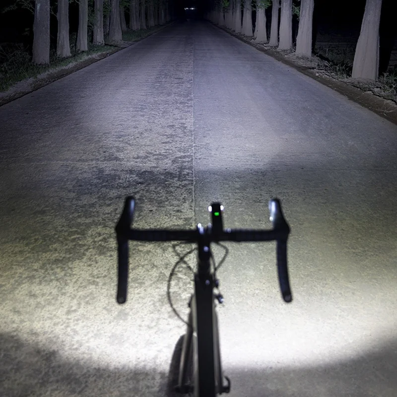 Lyssterk LED-sykkellykt Oppladbar sykkellykt