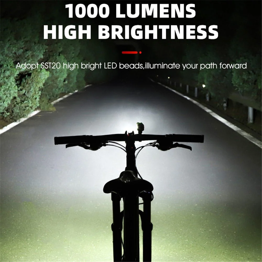 Oppladbar hengende lykt WEST BIKING, aluminiumsstativ med tidtaker