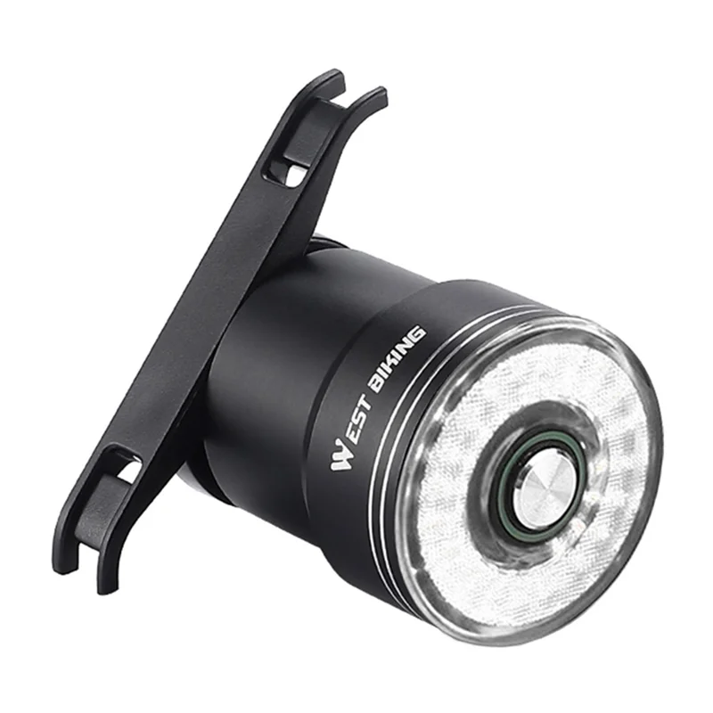 Smart sykkel baklys, bremsesensor - Transparent / Flat