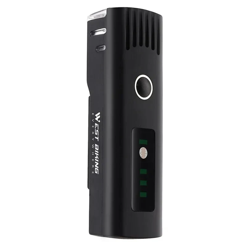 Vanntett sykkellykt med intelligent lyssensor IPX4