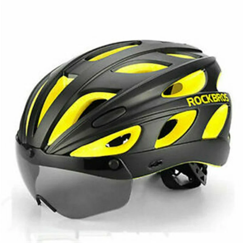 ROCKBROS Sykkelhjelm med briller 57-62 cm