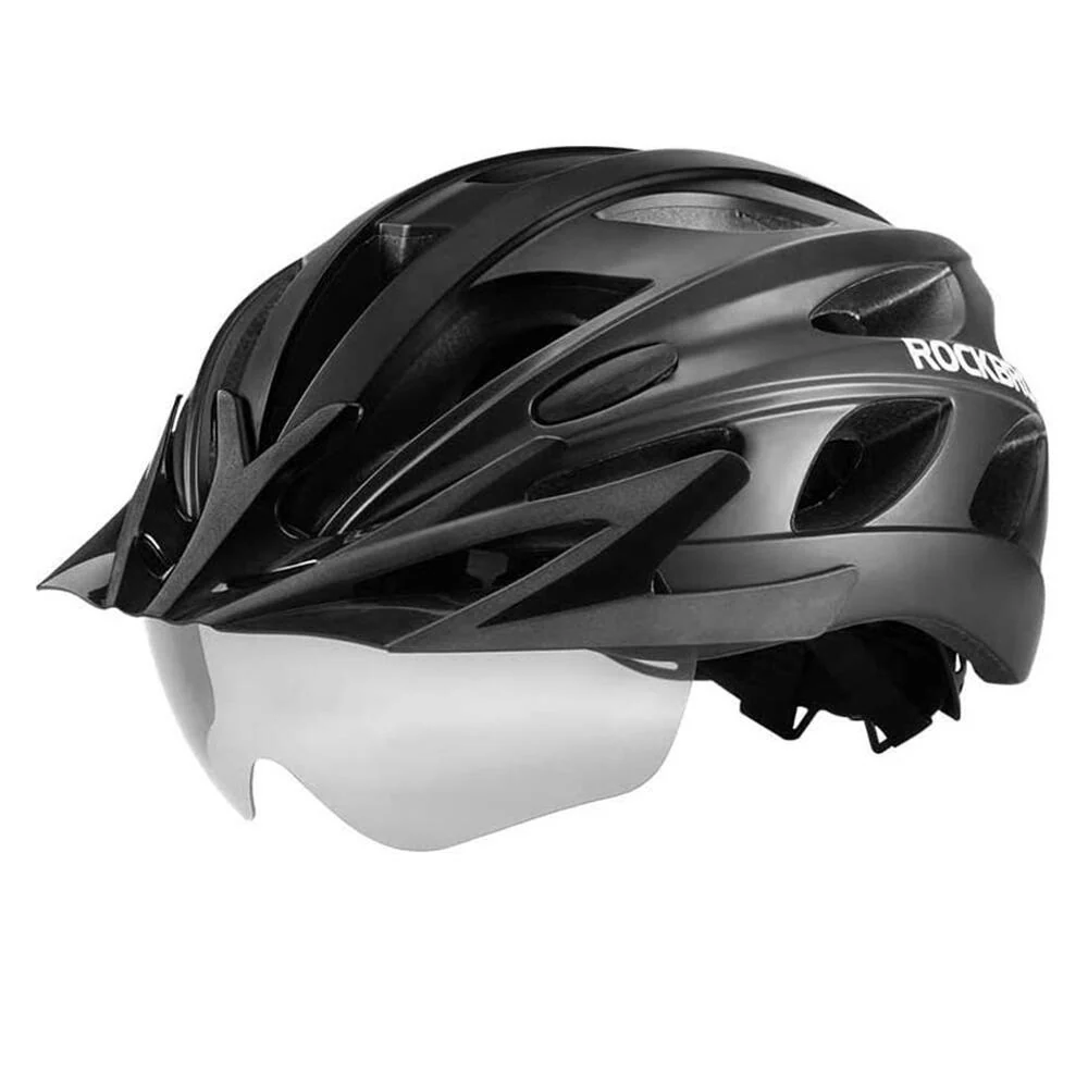 ROCKBROS Sykkelhjelm med briller 58-62 cm