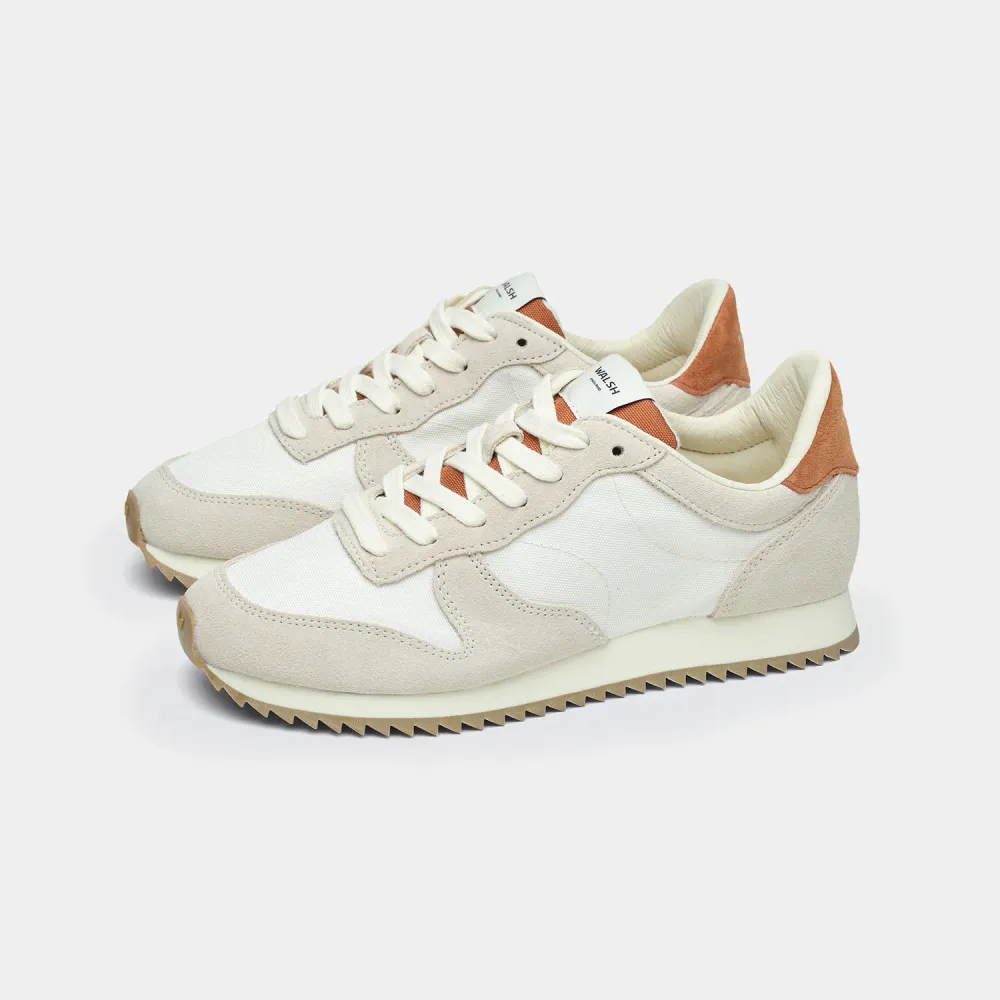 High-Visibility Alta - Off Alabaster & Light Brown
