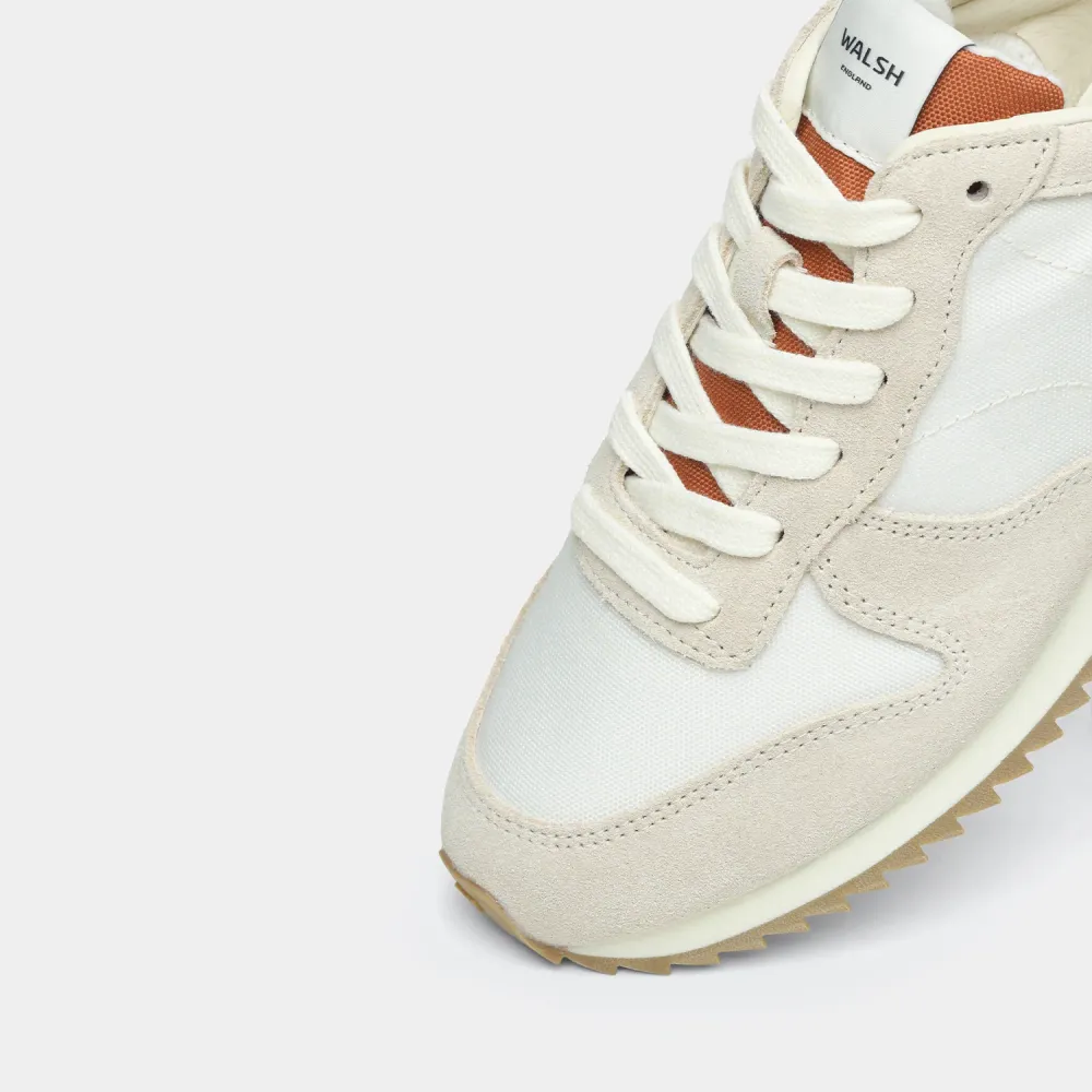 High-Visibility Alta - Off Alabaster & Light Brown