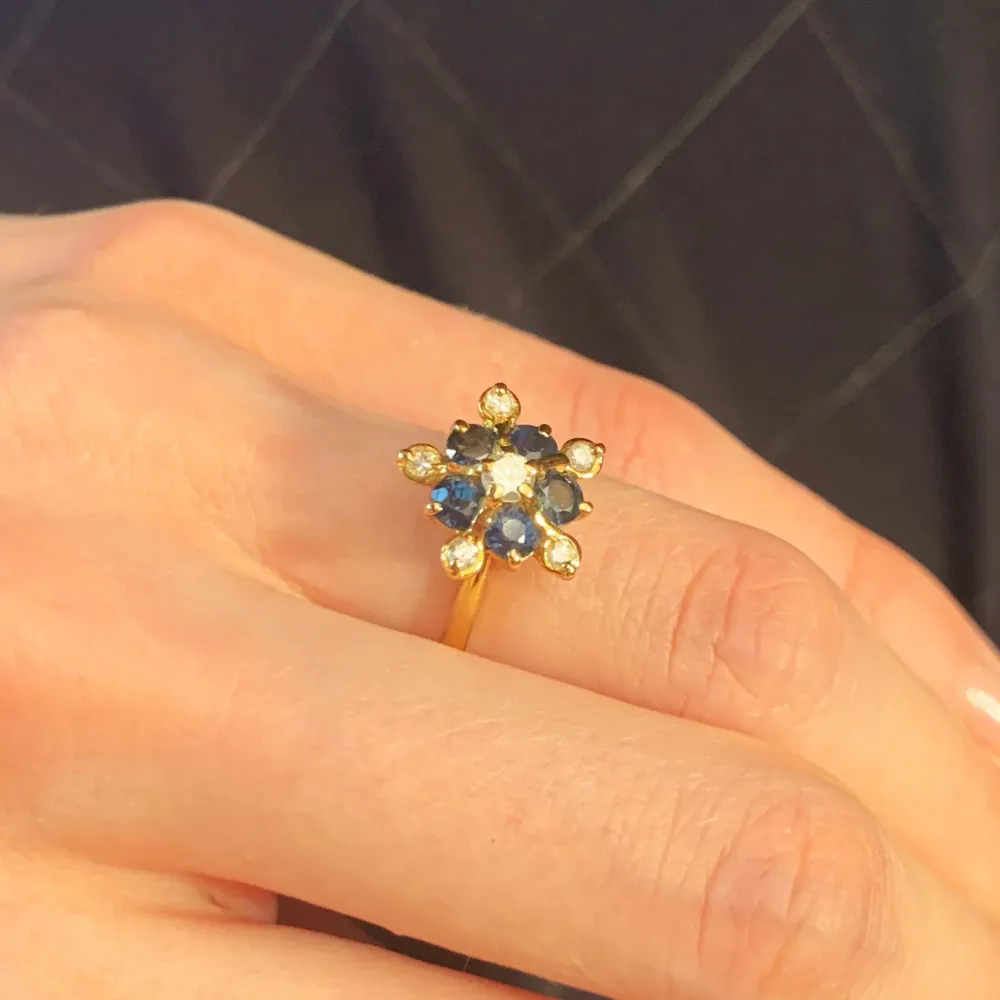 Star Safir Diamond Ring
