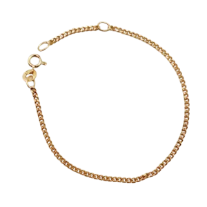 Vintage fint armbånd i 21k gull barn