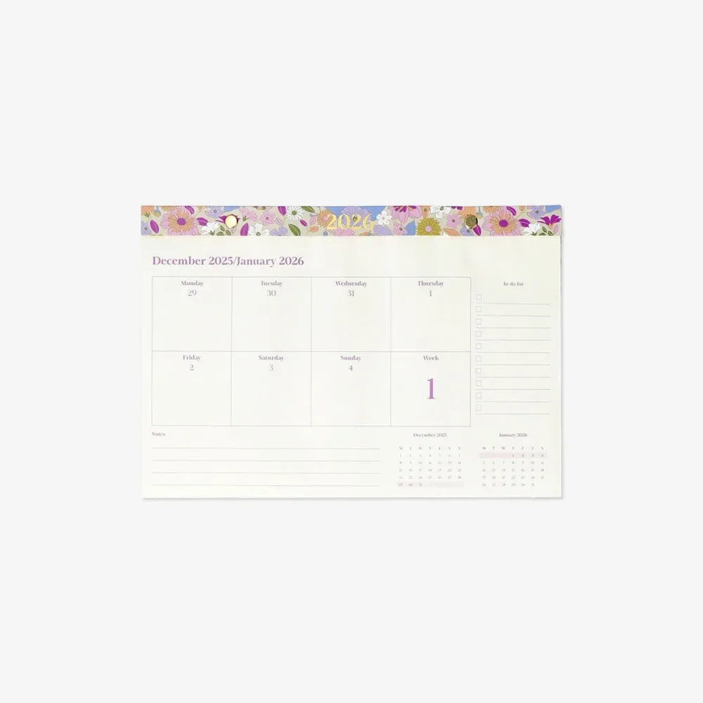 CL 2026 weekly notepad