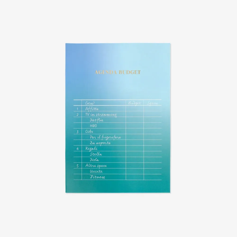 CL budget planner gradient