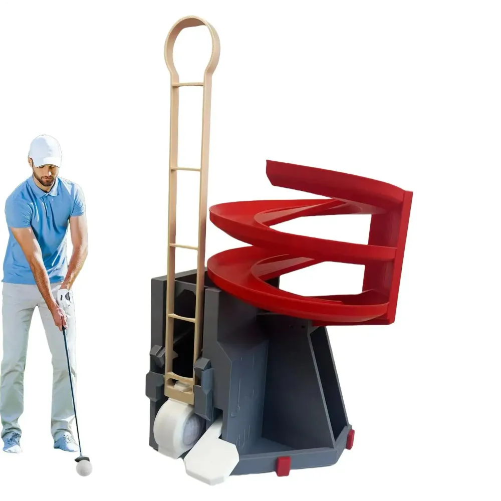 Automatisk golfballdispenser - Bærbar, ikke-drevet Tee-Up-maskin golftrening